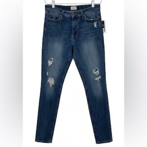 Hudson Jeans Distressed Natalie Super Skinny Jeans size 30